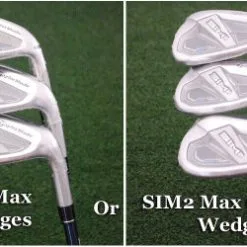 TaylorMade's 2021 SIM2 Max Approach Wedge Graphite Stiff NEW