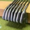 Used Cobra King Forged CB/MB Combo Irons 4-PW $-Taper 120g Stiff Steel Golf Set