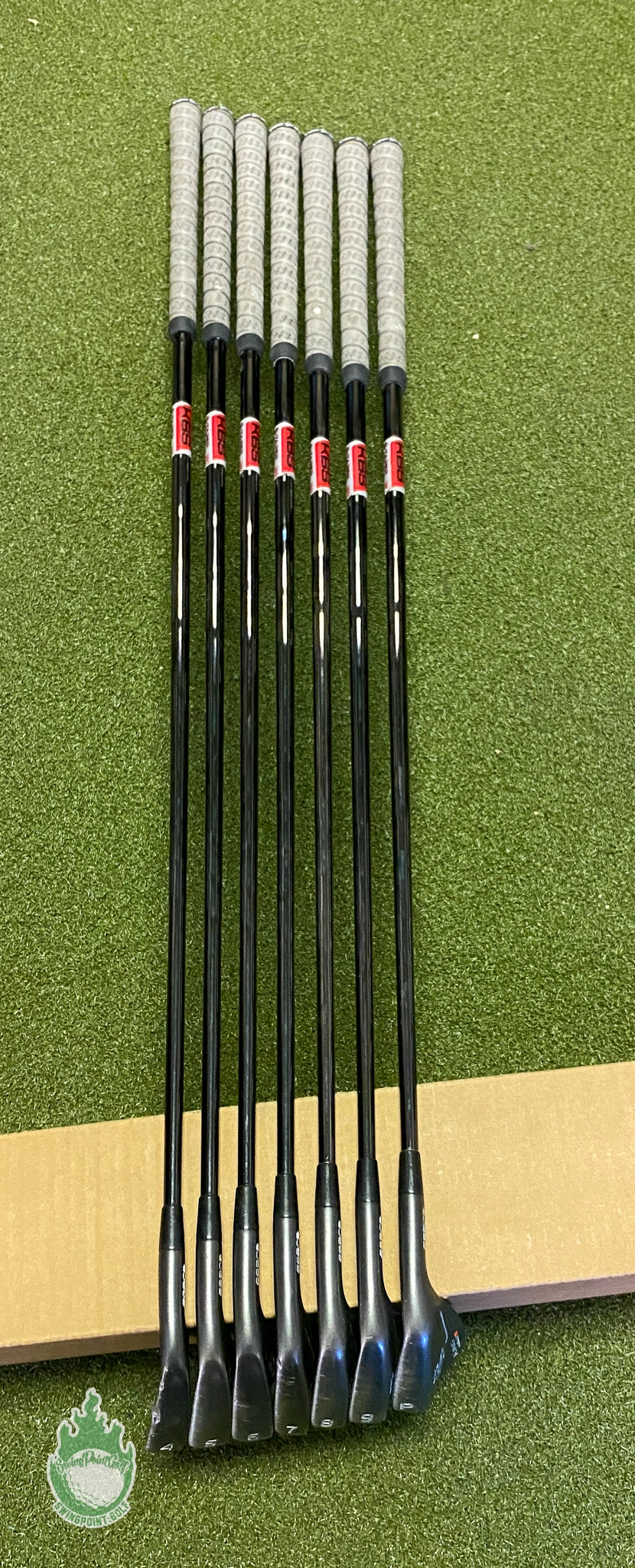 Used Cobra King Forged CB/MB Combo Irons 4-PW $-Taper 120g Stiff Steel Golf Set 10 Used Cobra King Forged CB/MB Combo Irons 4-PW $-Taper 120g Stiff Steel Golf Set - Image 10