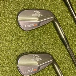 Used Cobra King Forged CB/MB Combo Irons 4-PW $-Taper 120g Stiff Steel Golf Set 18 Used Cobra King Forged CB/MB Combo Irons 4-PW $-Taper 120g Stiff Steel Golf Set -Fairway Woods Shop IMG 0046