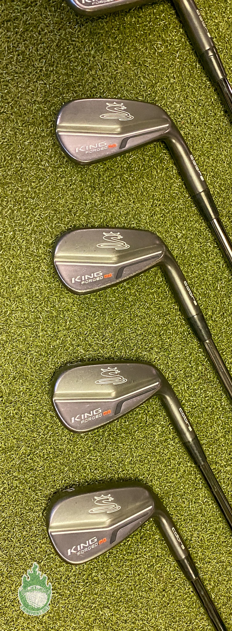 Used Cobra King Forged CB/MB Combo Irons 4-PW $-Taper 120g Stiff Steel Golf Set 8 Used Cobra King Forged CB/MB Combo Irons 4-PW $-Taper 120g Stiff Steel Golf Set - Image 8