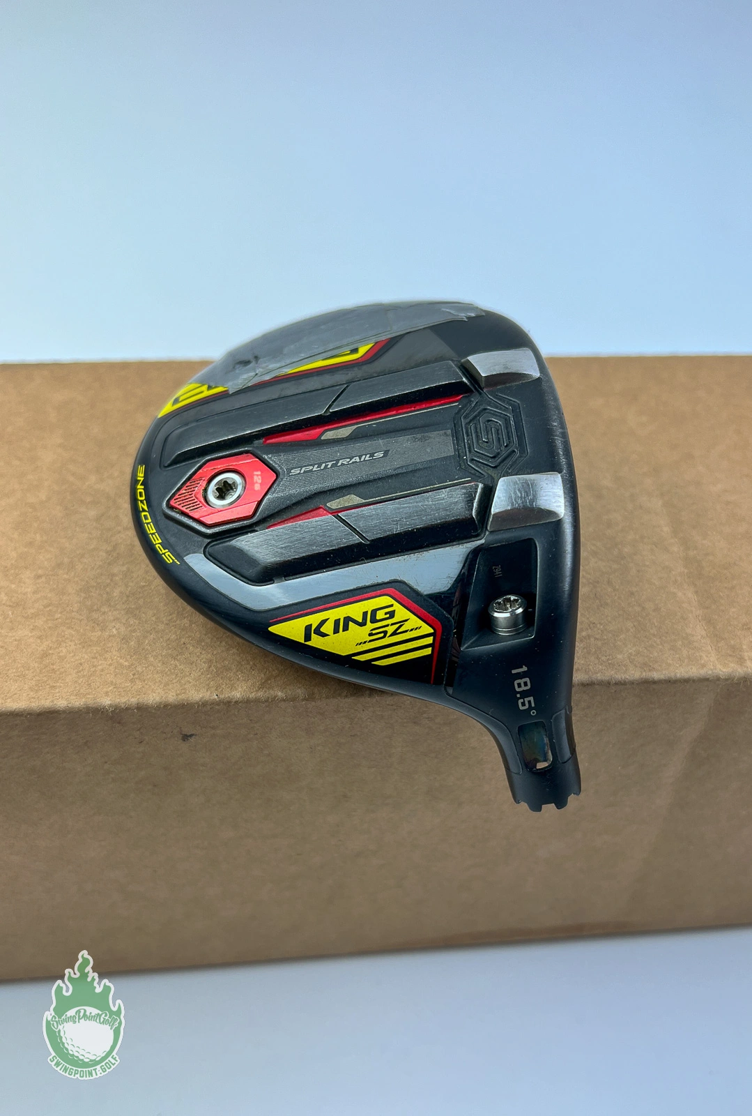 Used Right Handed Cobra KING SZ Speedzone 5 Wood 18.5* Head Only Golf Club 1 Used Right Handed Cobra KING SZ Speedzone 5 Wood 18.5* Head Only Golf Club