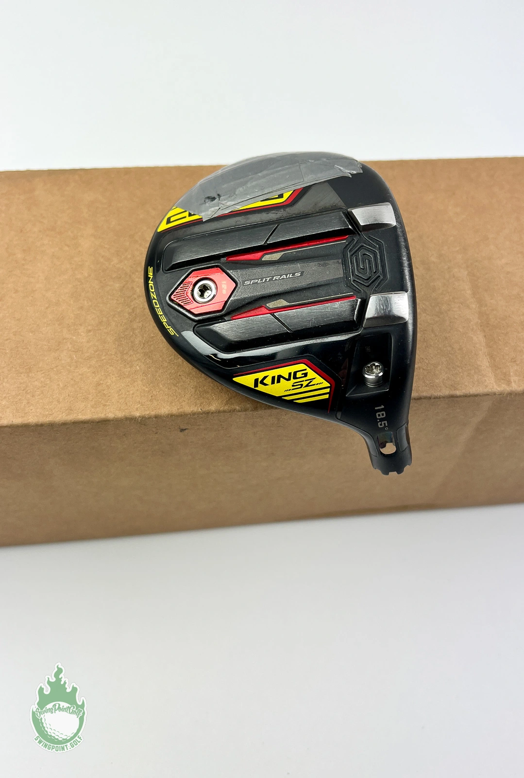 Used Right Handed Cobra KING SZ Speedzone 5 Wood 18.5* Head Only Golf Club 2 Used Right Handed Cobra KING SZ Speedzone 5 Wood 18.5* Head Only Golf Club - Image 2