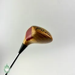 Used RH Ping Karsten Zing Blonde Fairway 3 Wood KT-M Stiff Flex Steel Golf Club -Fairway Woods Shop IMG 0334