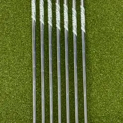Used RH Titleist T100 Irons 4-PW AMT Tour White S300 Stiff Flex Steel Golf Set -Fairway Woods Shop IMG 0394