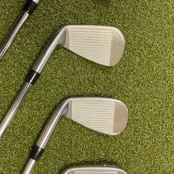 Used RH Titleist T100 Irons 4-PW AMT Tour White S300 Stiff Flex Steel Golf Set -Fairway Woods Shop IMG 0398 1