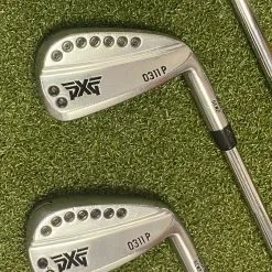 Used RH PXG 0311P Forged Gen 2 Irons 5-PW Tour Issue S400 Stiff Steel Golf Set -Fairway Woods Shop IMG 1242 1