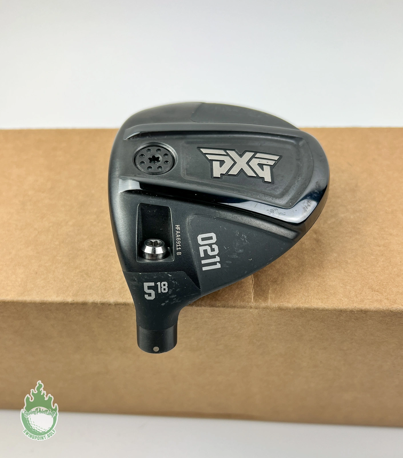 Used Left Handed 2021 PXG 0211 5 Wood 18* HEAD ONLY Golf Club 1 Used Left Handed 2021 PXG 0211 5 Wood 18* HEAD ONLY Golf Club