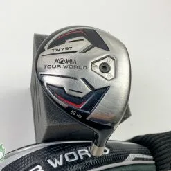 Used RH Honma Tour World TW737 Fairway 5 Wood 18* HEAD ONLY Golf Club -Fairway Woods Shop IMG 2403