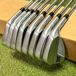 Used RH PXG 0211ST 3X Forged Irons 4-PW/GW KBS Tour 130g X-Stiff Steel Golf Set