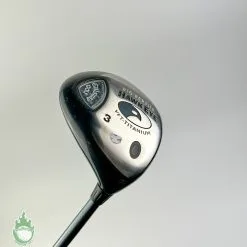 RH Callaway Big Bertha Hawk Eye VFT 3 Wood Gems Ladies Flex Graphite Golf Club