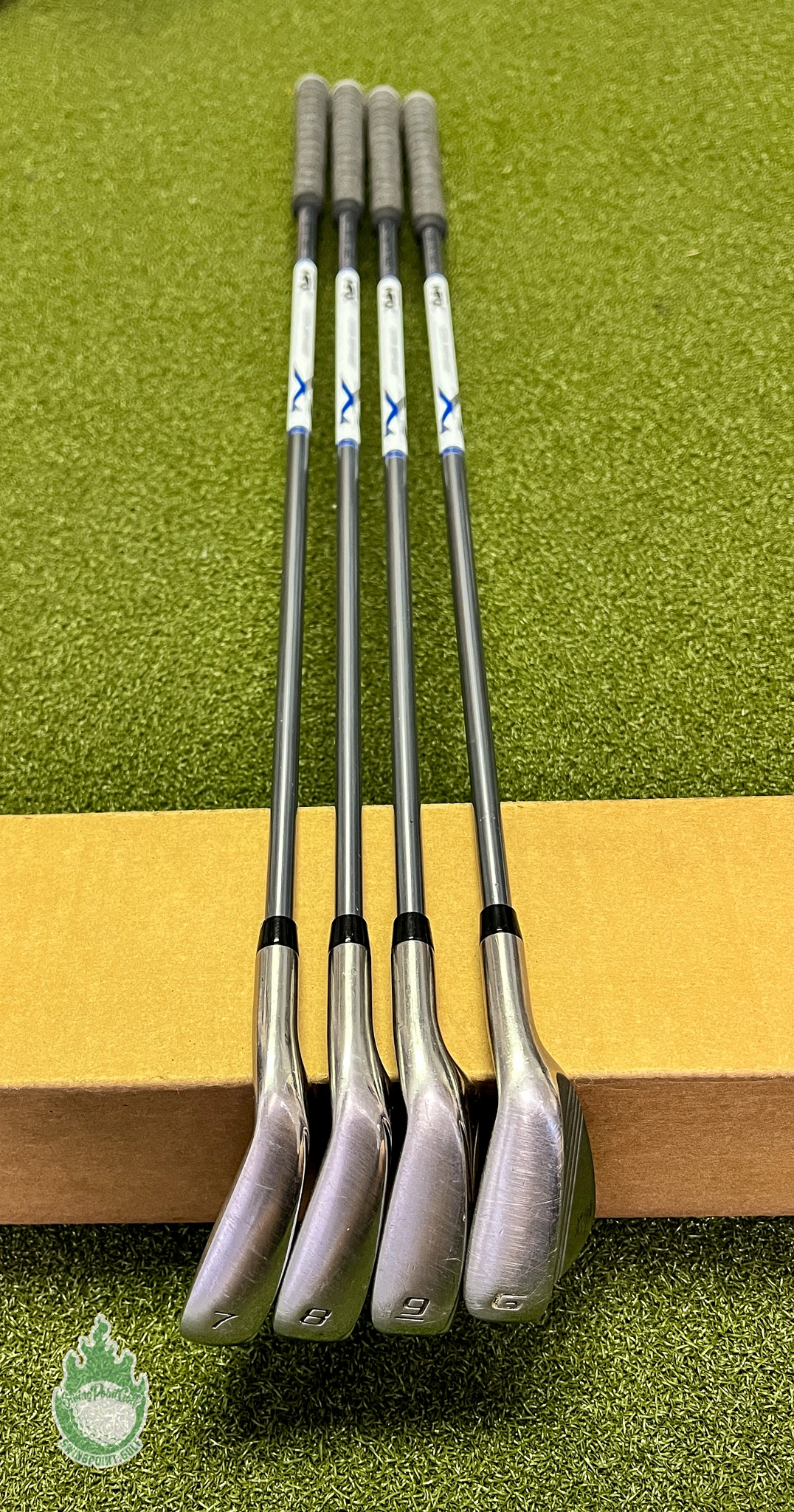 Used Right Handed Cobra Max Iron Set 7-9,GW Graphite 56g Lite Flex Golf Club 11 Used Right Handed Cobra Max Iron Set 7-9,GW Graphite 56g Lite Flex Golf Club - Image 11
