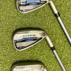 Used Right Handed Cobra Max Iron Set 7-9,GW Graphite 56g Lite Flex Golf Club 19 Used Right Handed Cobra Max Iron Set 7-9,GW Graphite 56g Lite Flex Golf Club -Fairway Woods Shop IMG 3386