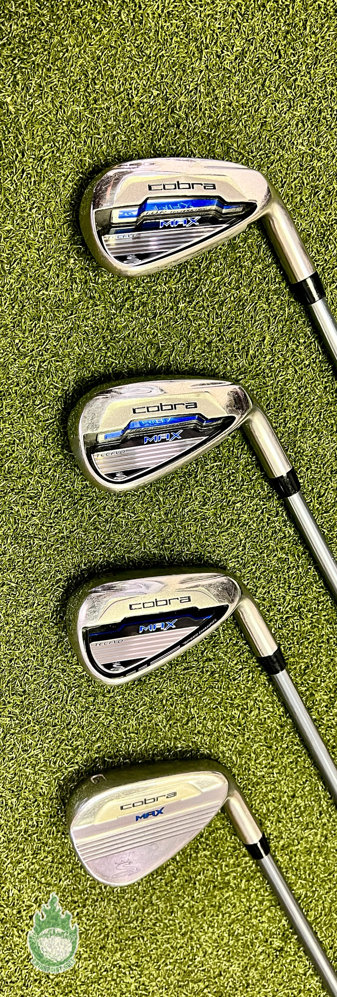 Used Right Handed Cobra Max Iron Set 7-9,GW Graphite 56g Lite Flex Golf Club 7 Used Right Handed Cobra Max Iron Set 7-9,GW Graphite 56g Lite Flex Golf Club - Image 7