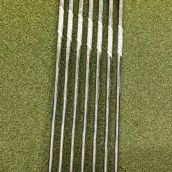 Used RH Titleist T200 Irons 4-PW AMT Tour White S300 Stiff Flex Steel Golf Set -Fairway Woods Shop IMG 3416