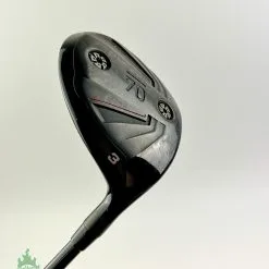 Used RH Sub 70 Pro Tour Only 3 Wood HZRDUS 6.0 70g Stiff Graphite Golf Club