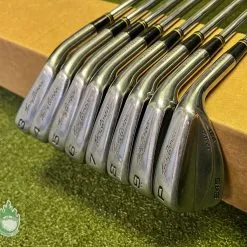 Used RH Tommy Armour 845 V-31 Evo Cavity Irons 3-PW Stiff Flex Steel Golf Set