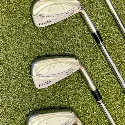 Used RH Tommy Armour 845 V-31 Evo Cavity Irons 3-PW Stiff Flex Steel Golf Set -Fairway Woods Shop IMG 3765 1