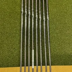 Used RH TaylorMade M5 Irons 4-PW/AW XP 100 S300 Stiff Flex Steel Golf Club Set -Fairway Woods Shop IMG 3794