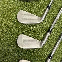 Used RH TaylorMade M5 Irons 4-PW/AW XP 100 S300 Stiff Flex Steel Golf Club Set -Fairway Woods Shop IMG 3799