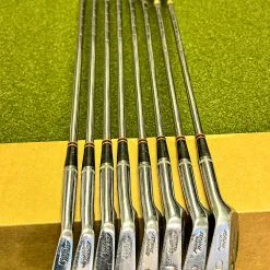 Used Ben Hogan Power Thrust Irons 2-9 Pro Fit Regular Flex Steel Golf Club Set -Fairway Woods Shop IMG 4423