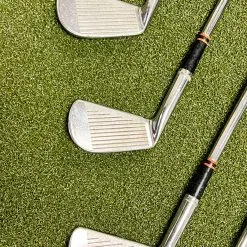 Used Ben Hogan Power Thrust Irons 2-9 Pro Fit Regular Flex Steel Golf Club Set -Fairway Woods Shop IMG 4429
