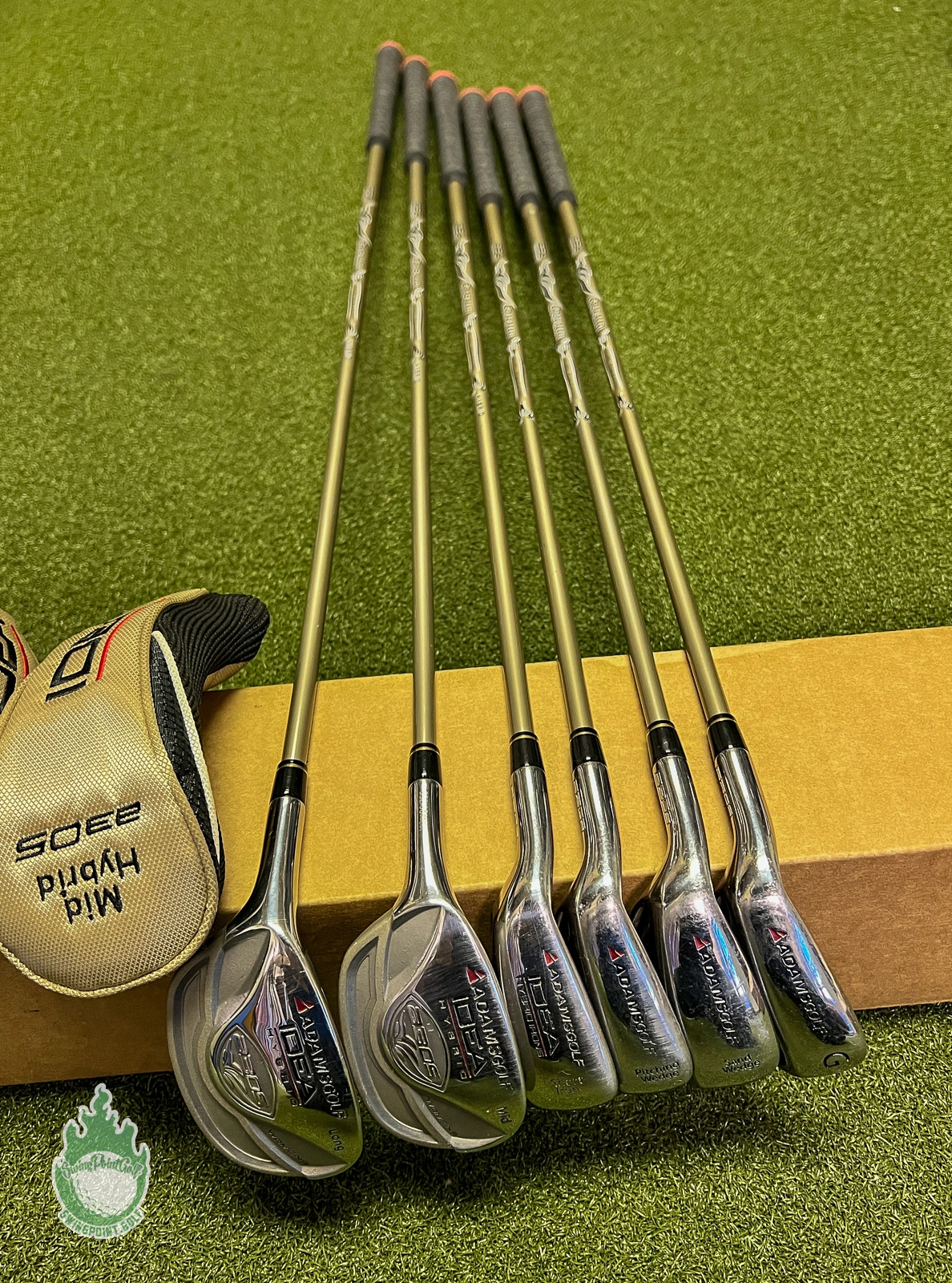 Adams Golf LEFT HANDED Adams Idea A30S Long Hybrid Iron-PW,SW,GW Ladies Graphite Golf Set 3 Adams Golf LEFT HANDED Adams Idea A30S Long Hybrid Iron-PW,SW,GW Ladies Graphite Golf Set - Image 3