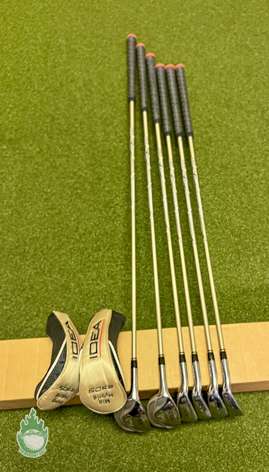 Adams Golf LEFT HANDED Adams Idea A30S Long Hybrid Iron-PW,SW,GW Ladies Graphite Golf Set 4 Adams Golf LEFT HANDED Adams Idea A30S Long Hybrid Iron-PW,SW,GW Ladies Graphite Golf Set - Image 4