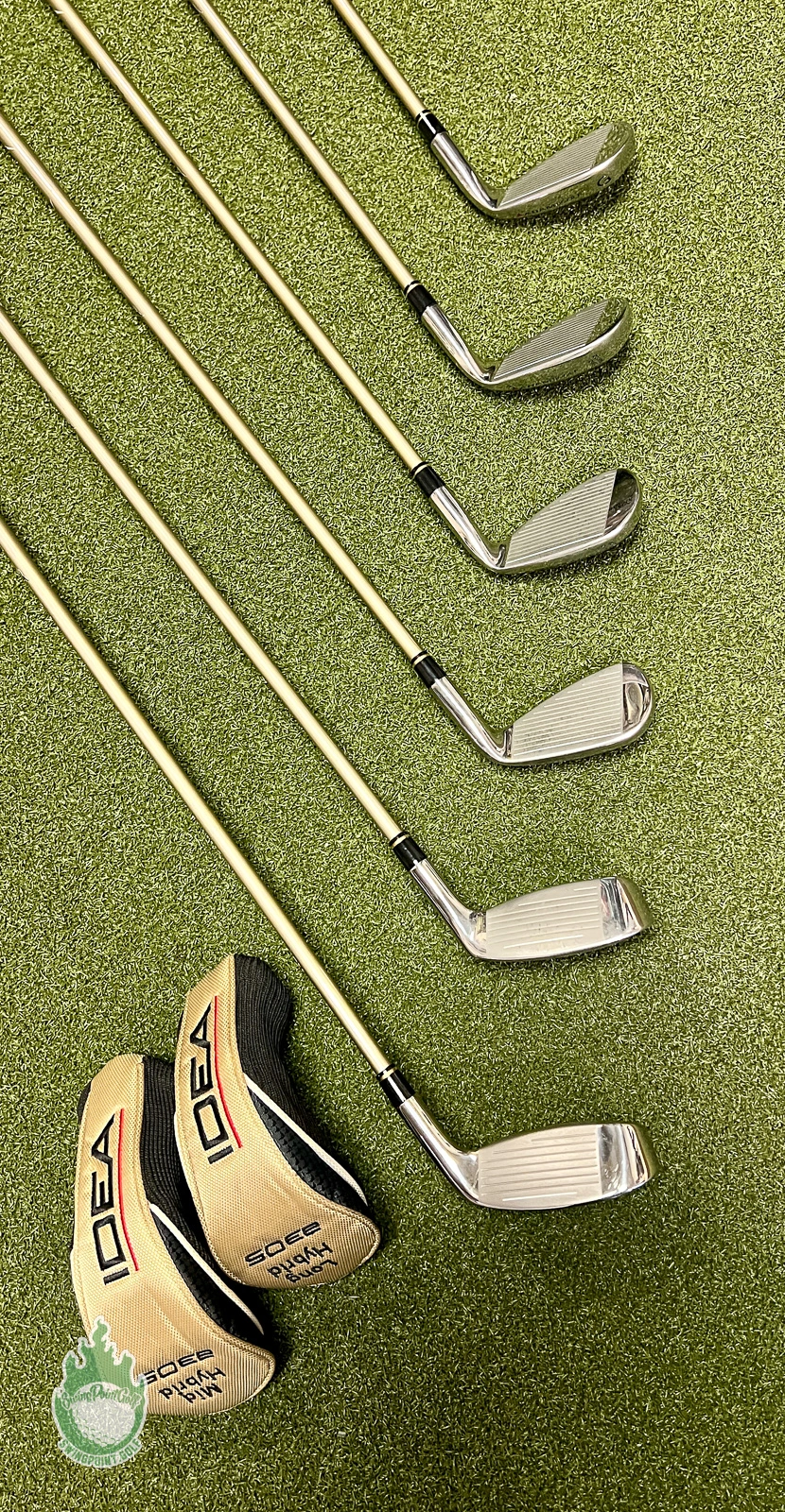 Adams Golf LEFT HANDED Adams Idea A30S Long Hybrid Iron-PW,SW,GW Ladies Graphite Golf Set 11 Adams Golf LEFT HANDED Adams Idea A30S Long Hybrid Iron-PW,SW,GW Ladies Graphite Golf Set - Image 11
