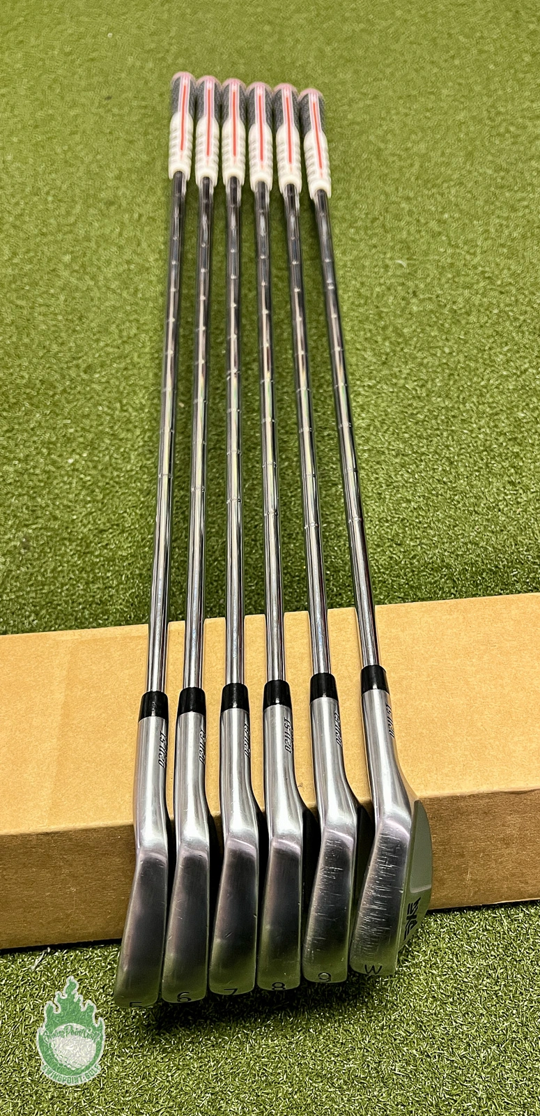 Used RH PXG 0211ST 3X Forged Irons 5-PW KBS Tour 130g X-Stiff Steel Golf Set 11 Used RH PXG 0211ST 3X Forged Irons 5-PW KBS Tour 130g X-Stiff Steel Golf Set - Image 11