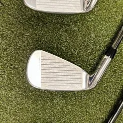 Used RH Cobra King F9 One Length Irons 4-PW $-Taper 120g Stiff Steel Golf Set -Fairway Woods Shop IMG 5551