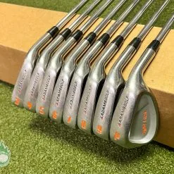 Adams Golf Used Right Handed Adams Tight Lies Irons 3-PW Regular Flex Steel Golf Set