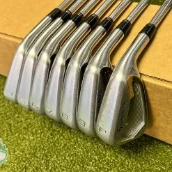 Used TaylorMade P-770 Forged Irons 4-PW Project X LZ 6.0 Stiff Steel Golf Club