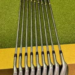 Used Right Handed Titleist DCI Black Irons 3-PW/SW Stiff Steel Golf Club Set -Fairway Woods Shop IMG 6149 1