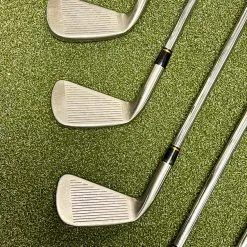 Used Right Handed Titleist DCI Black Irons 3-PW/SW Stiff Steel Golf Club Set -Fairway Woods Shop IMG 6155 1