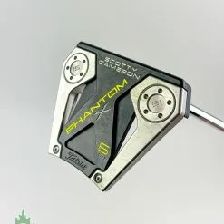 Used Titleist Scotty Cameron Phantom X 6 STR Mallet 34″ Putter Steel Golf Club