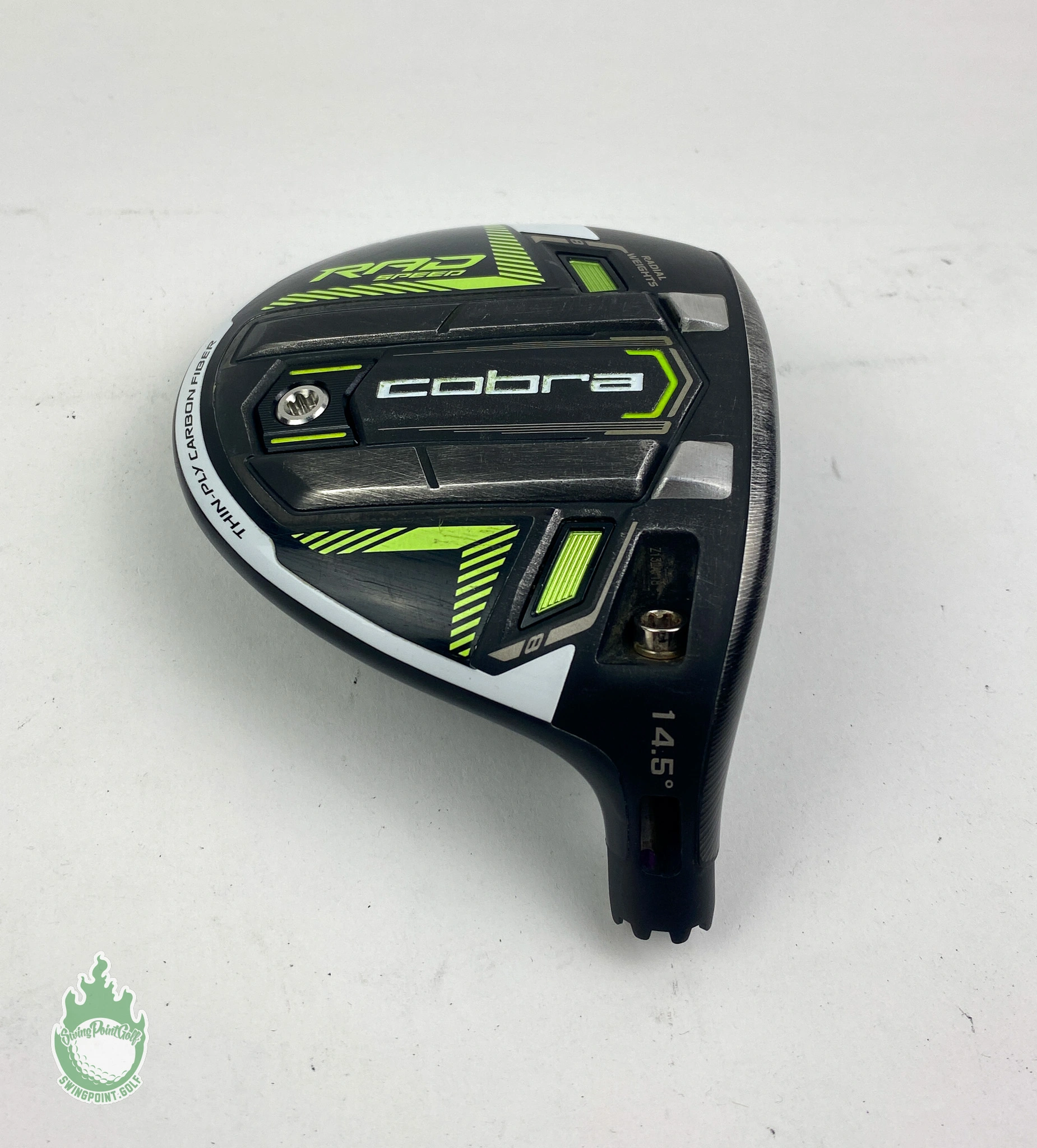 Used Right Handed Cobra RADSpeed Fairway 3 Wood 14.5* HEAD ONLY Golf Club 2 Used Right Handed Cobra RADSpeed Fairway 3 Wood 14.5* HEAD ONLY Golf Club - Image 2