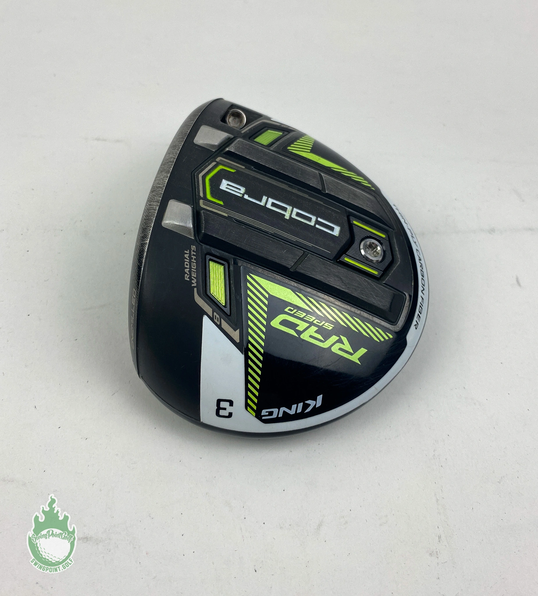 Used Right Handed Cobra RADSpeed Fairway 3 Wood 14.5* HEAD ONLY Golf Club 9 Used Right Handed Cobra RADSpeed Fairway 3 Wood 14.5* HEAD ONLY Golf Club - Image 9