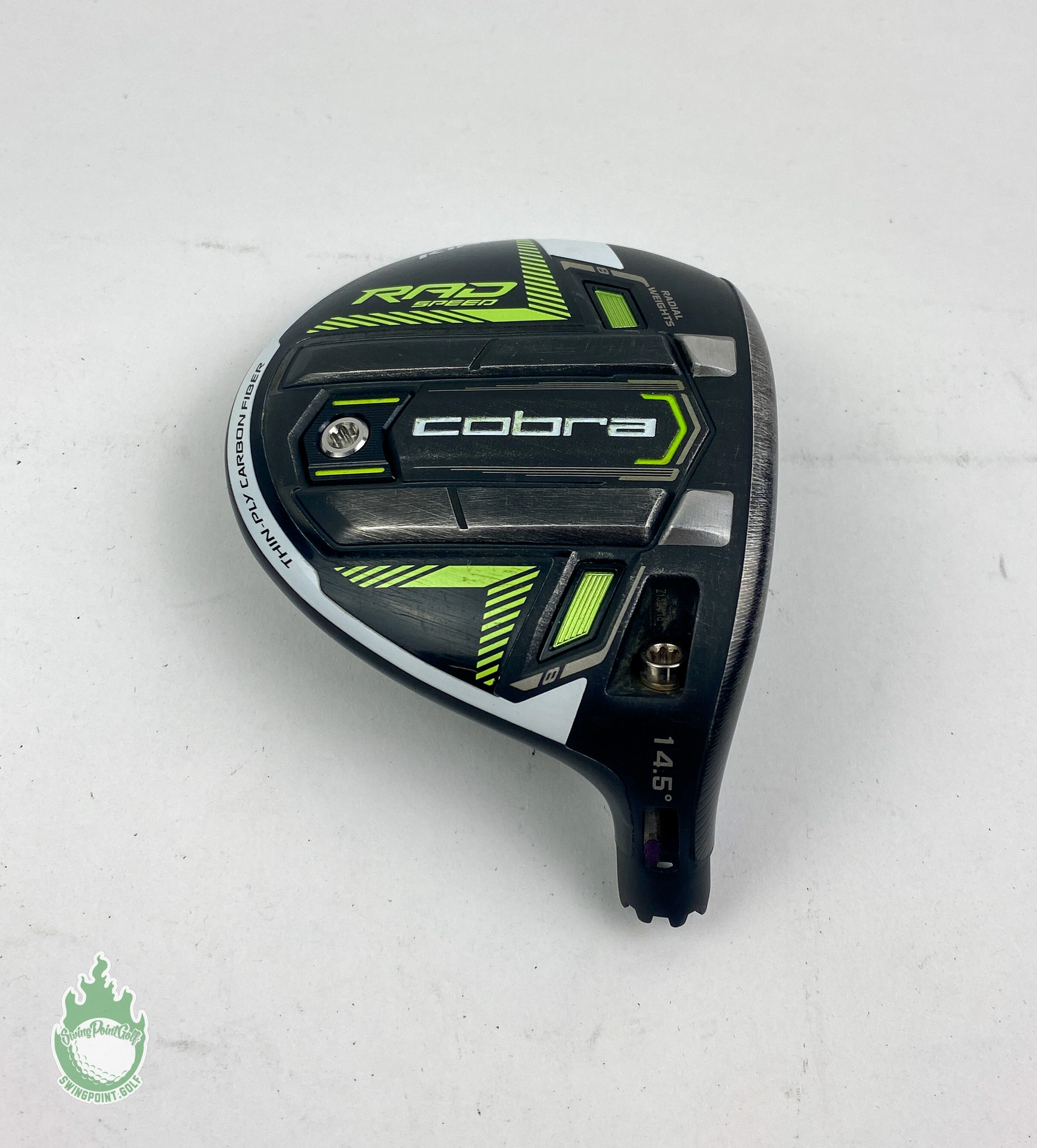 Used Right Handed Cobra RADSpeed Fairway 3 Wood 14.5* HEAD ONLY Golf Club 3 Used Right Handed Cobra RADSpeed Fairway 3 Wood 14.5* HEAD ONLY Golf Club - Image 3