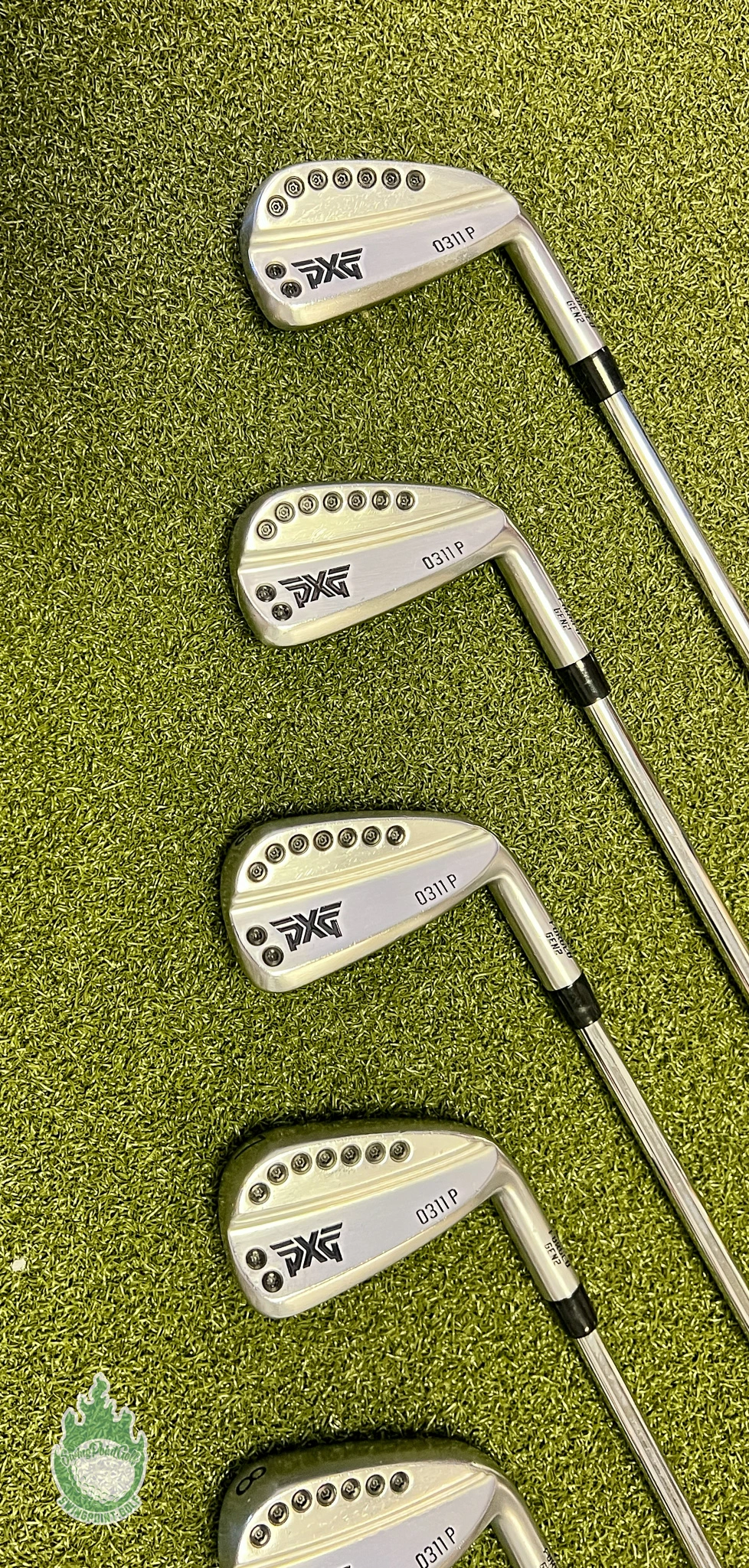 Used RH PXG 0311P Forged Gen 2 Irons 4-PW Elevate 95g Stiff Flex Steel Golf Set 9 Used RH PXG 0311P Forged Gen 2 Irons 4-PW Elevate 95g Stiff Flex Steel Golf Set - Image 9