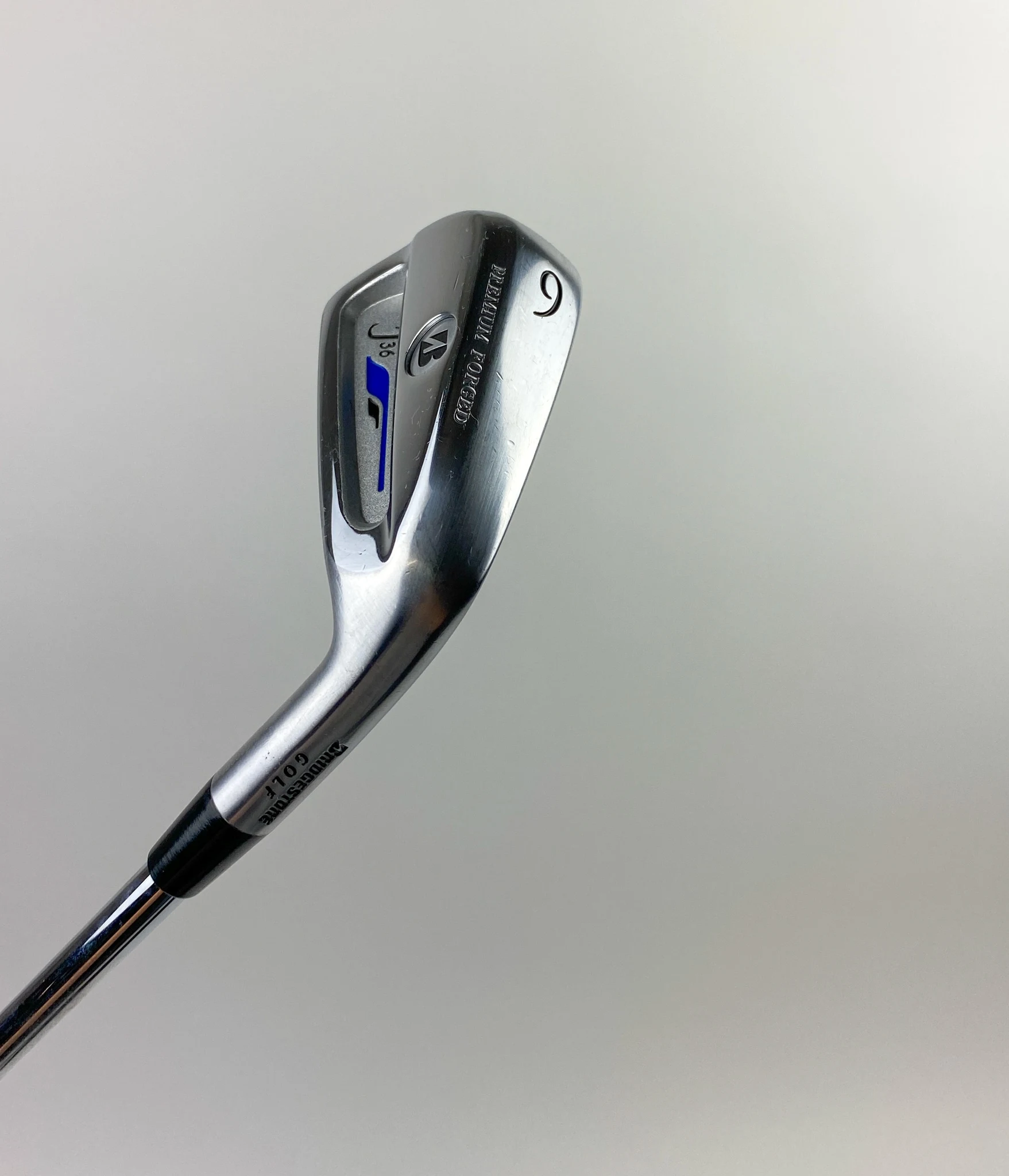Right Handed Bridgestone J36 Forged 6 Iron Project X 6.0 Stiff Steel Golf Club 2 Right Handed Bridgestone J36 Forged 6 Iron Project X 6.0 Stiff Steel Golf Club - Image 2