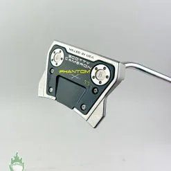 Used Titleist Scotty Cameron Phantom X 11.5 Mallet 35″ Putter Steel Golf Club