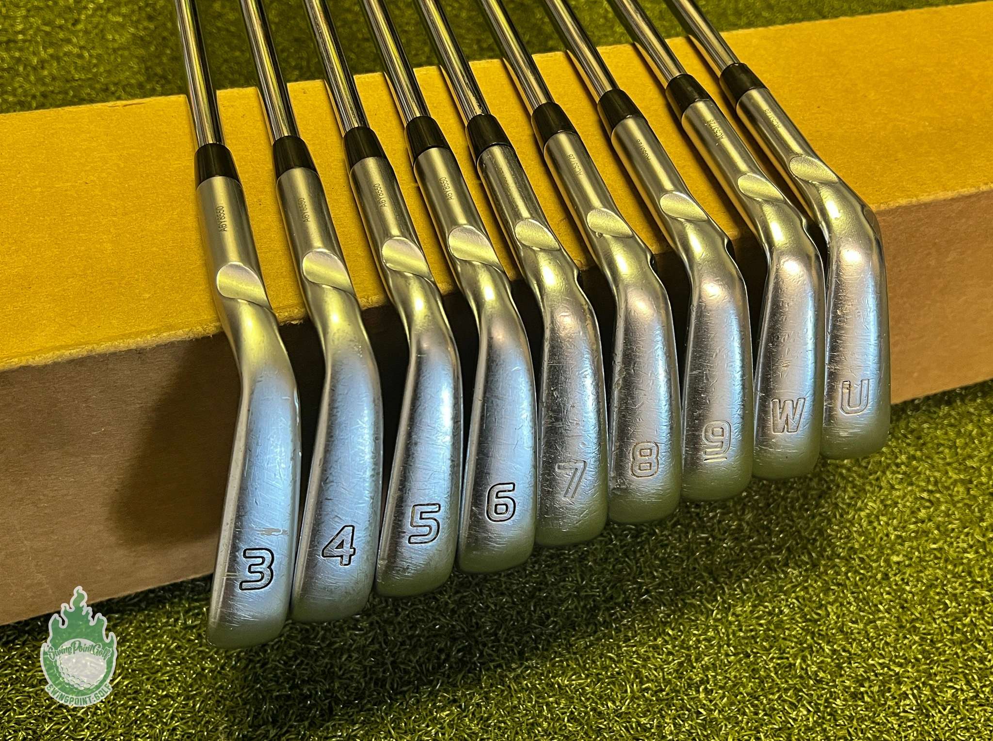Used Ping Black Dot I210/i500 Irons 3-PW/UW KBS Tour 120g Stiff Steel Golf Set 2 Used Ping Black Dot I210/i500 Irons 3-PW/UW KBS Tour 120g Stiff Steel Golf Set - Image 2