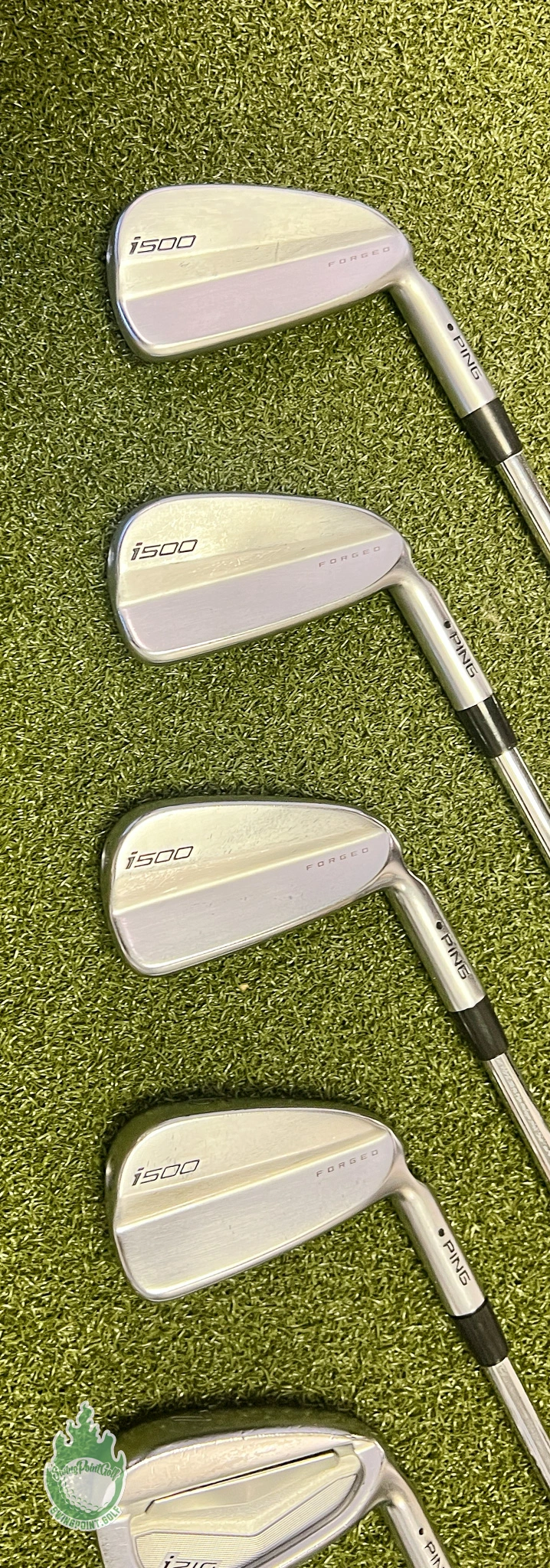 Used Ping Black Dot I210/i500 Irons 3-PW/UW KBS Tour 120g Stiff Steel Golf Set 9 Used Ping Black Dot I210/i500 Irons 3-PW/UW KBS Tour 120g Stiff Steel Golf Set - Image 9