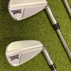 Used PXG 0211ST 3X Forged Irons 5-PW Elevate Tour X-Stiff Flex Steel Golf Set -Fairway Woods Shop IMG 8865