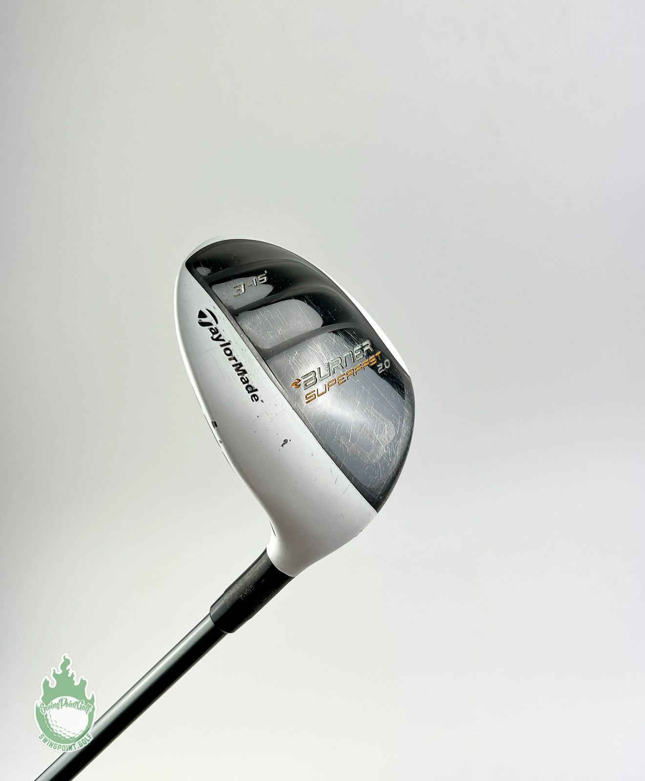Used RH TaylorMade Burner Superfast 2.0 3 Wood 15* Stiff Graphite Golf Club 2 Used RH TaylorMade Burner Superfast 2.0 3 Wood 15* Stiff Graphite Golf Club - Image 2
