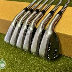 Used RH PXG 0311P Forged Gen 2 Irons 5-PW NS Pro Regular Flex Steel Golf Set