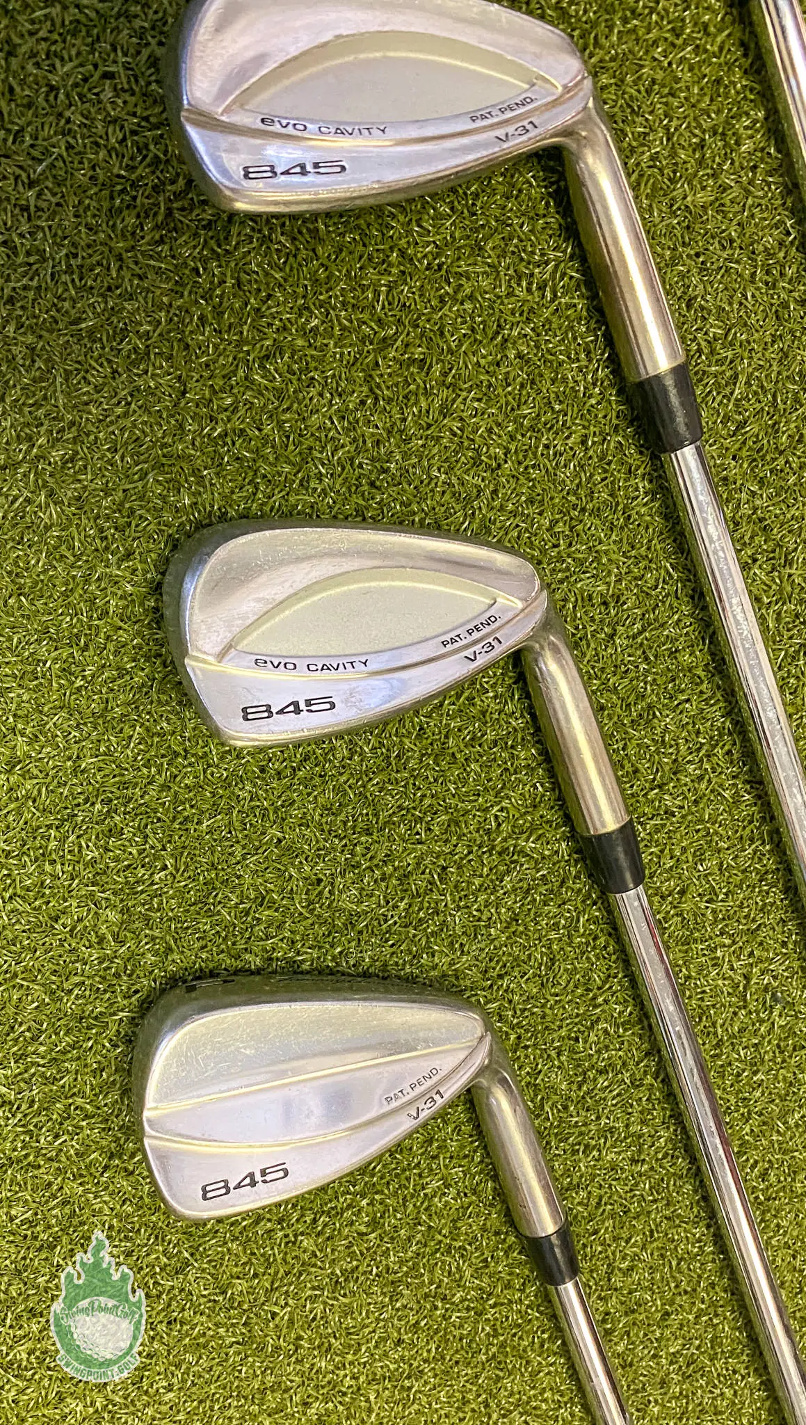 Used RH Tommy Armour 845 V-31 Evo Cavity Irons 6-PW Regular Flex Steel Golf Set 8 Used RH Tommy Armour 845 V-31 Evo Cavity Irons 6-PW Regular Flex Steel Golf Set - Image 8