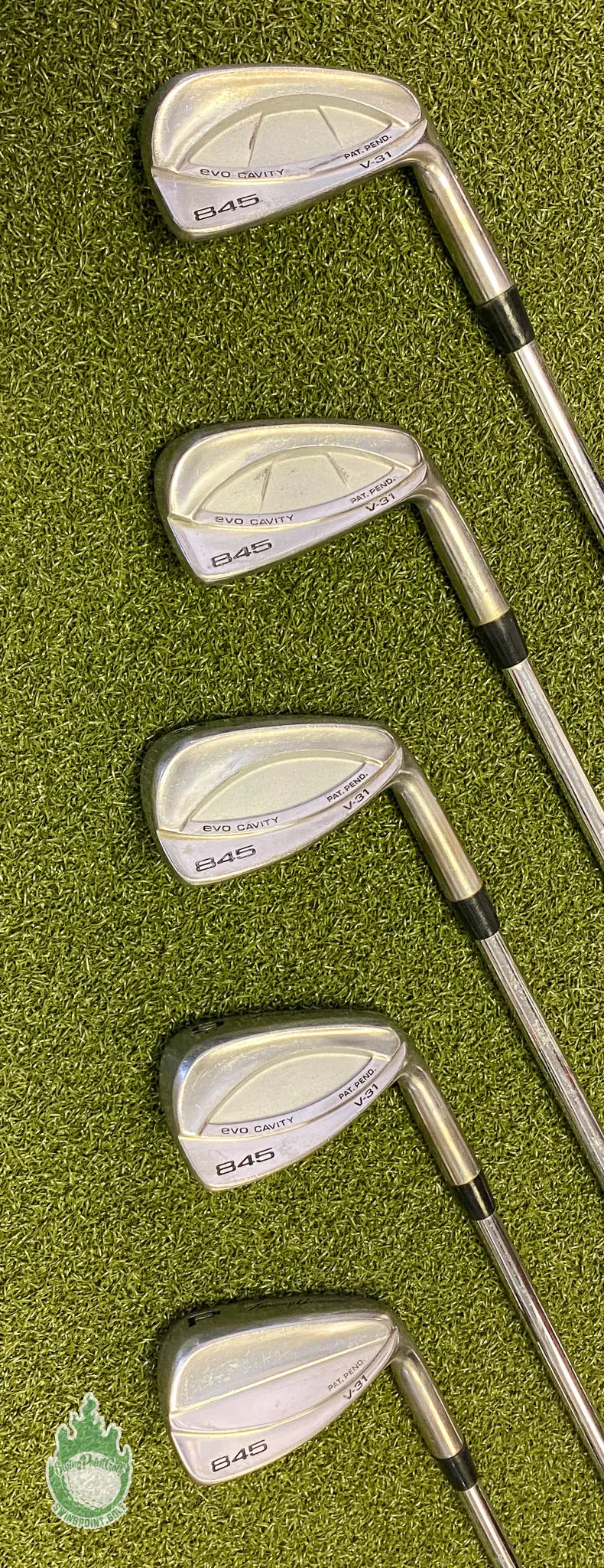 Used RH Tommy Armour 845 V-31 Evo Cavity Irons 6-PW Regular Flex Steel Golf Set 7 Used RH Tommy Armour 845 V-31 Evo Cavity Irons 6-PW Regular Flex Steel Golf Set - Image 7