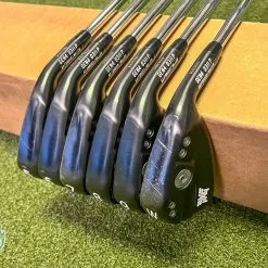 Used RH PXG 0311P Forged Darkness Gen 4 Irons 5-PW 105g Stiff Steel Golf Set